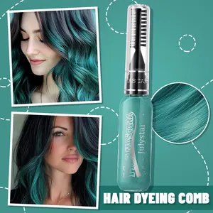 Temporary Hair Dyeing Cream, Long Lasting Hair Dyeing Mousse, Hair Styling Product for Women & Men, Easy Application and Long-lasting Color