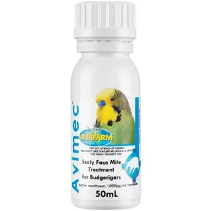 Avimec Treatment for Budgerigars Parakeet 50ml