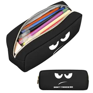 Large Capacity Pencil Case with Zipper, Office Stationery/Cosmetics Storage Bag, Ideal for Everyday Use, Portable Art Supplies Case