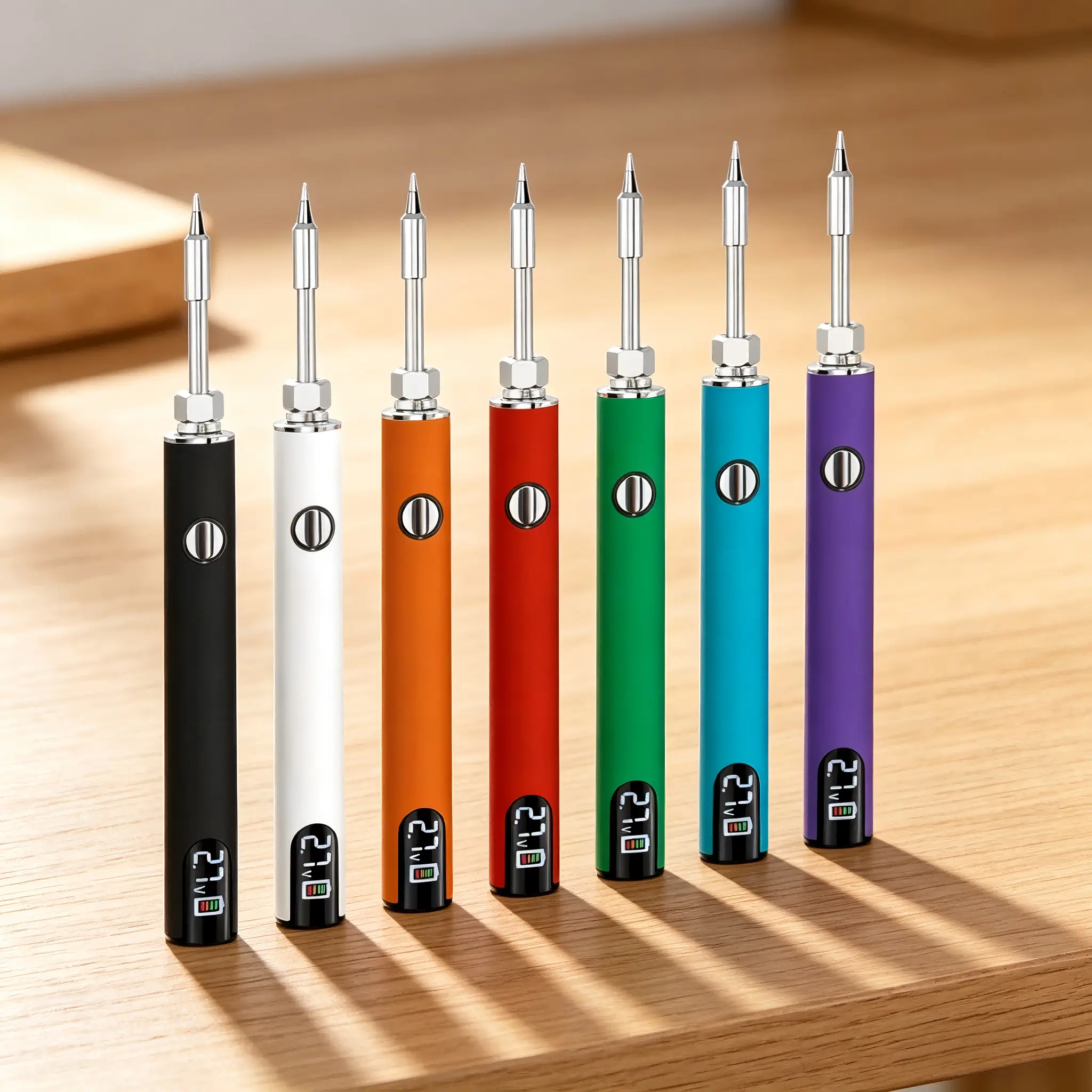 Cordless 8W USB Rechargeable Portable Soldering Iron - Handheld Soldering Pen Repair Tool for Power Bank, DIY Projects