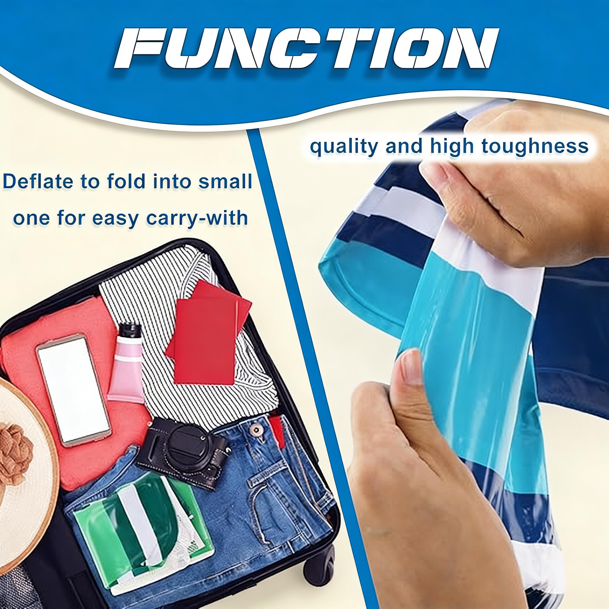 4 Pack Inflatable Pool Float Hammock, 4-in-1 Water Floating Mesh Chair for Adults, Summer Pool Party Lounge Drifter