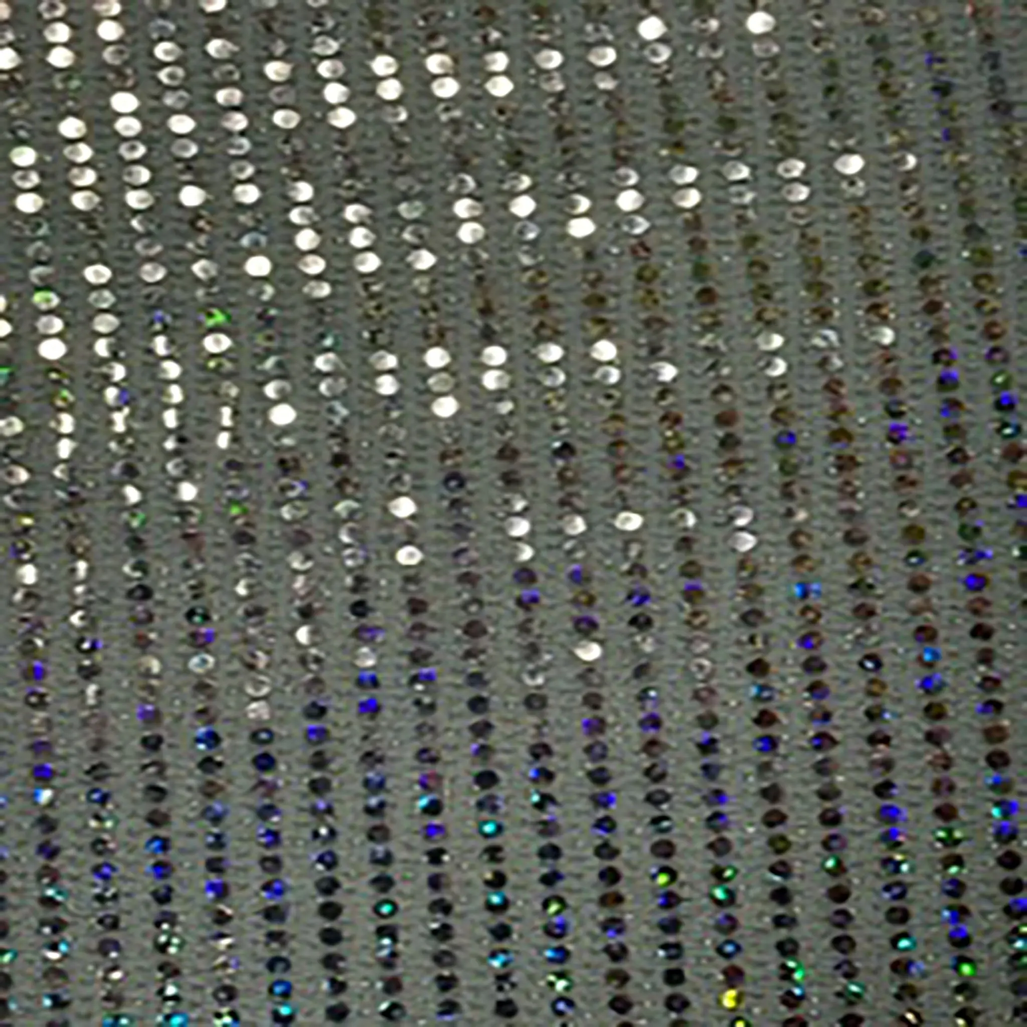 Sequin Embellished Radiant Stripe Spandex Fabric, Luminous Couture Luxe Flex Dressmaking Material - Spandex Palace