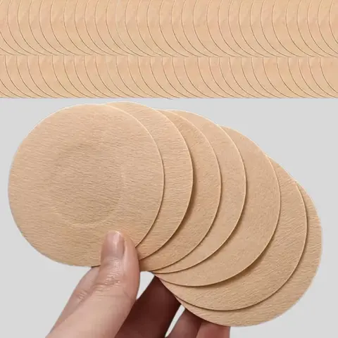 100 Pieces Disposable Invisible Nipple Covers, Perfect for Everyday and Various Occasions, Comfortable and Secure Adhesion, Ideal for Women, Underwear Accessories, Bra, Adhesive Bra Accessories
