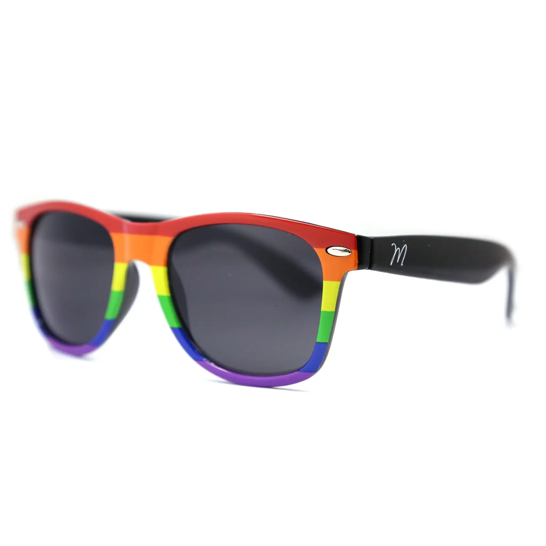 RAINBOW SUNGLASSES LGBTQ+ PRIDE SHADES FOR LESBIAN GAY TRANSGENDER TRANSEXUAL QUEER LOVE IS LOVE RAINBOW COMMUNITY