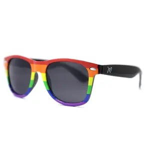 RAINBOW SUNGLASSES LGBTQ+ PRIDE SHADES FOR LESBIAN GAY TRANSGENDER TRANSEXUAL QUEER LOVE IS LOVE RAINBOW COMMUNITY