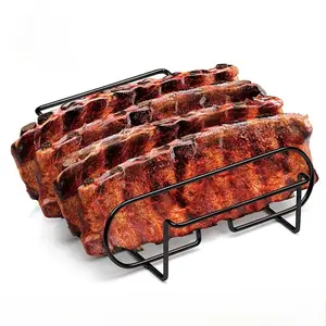 Barbecue grill non-stick grill for cooking meat wire rack for steaks and pork ribs BBQ outdoor tool for roasting lamb chops cooking utensil