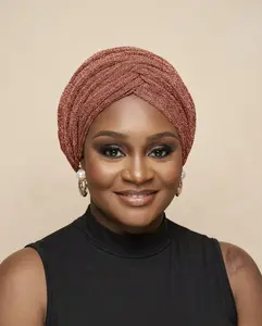 Beautiful Criss Cross Head wrap/Turban