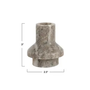 MINI MARBLE TAPER HOLDER