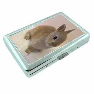 Small Bunny Metal Case Wallet