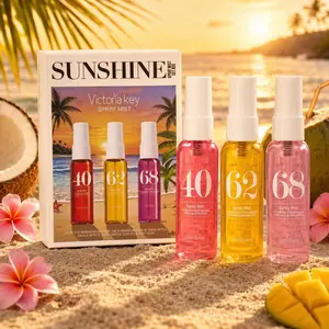 Brazilian Digital Women's Perfume Set, Luxury Fragrance Gift Box, Floral Fruit and Food Notes, 40mlx3, Ideal for Daily Use or Gifts