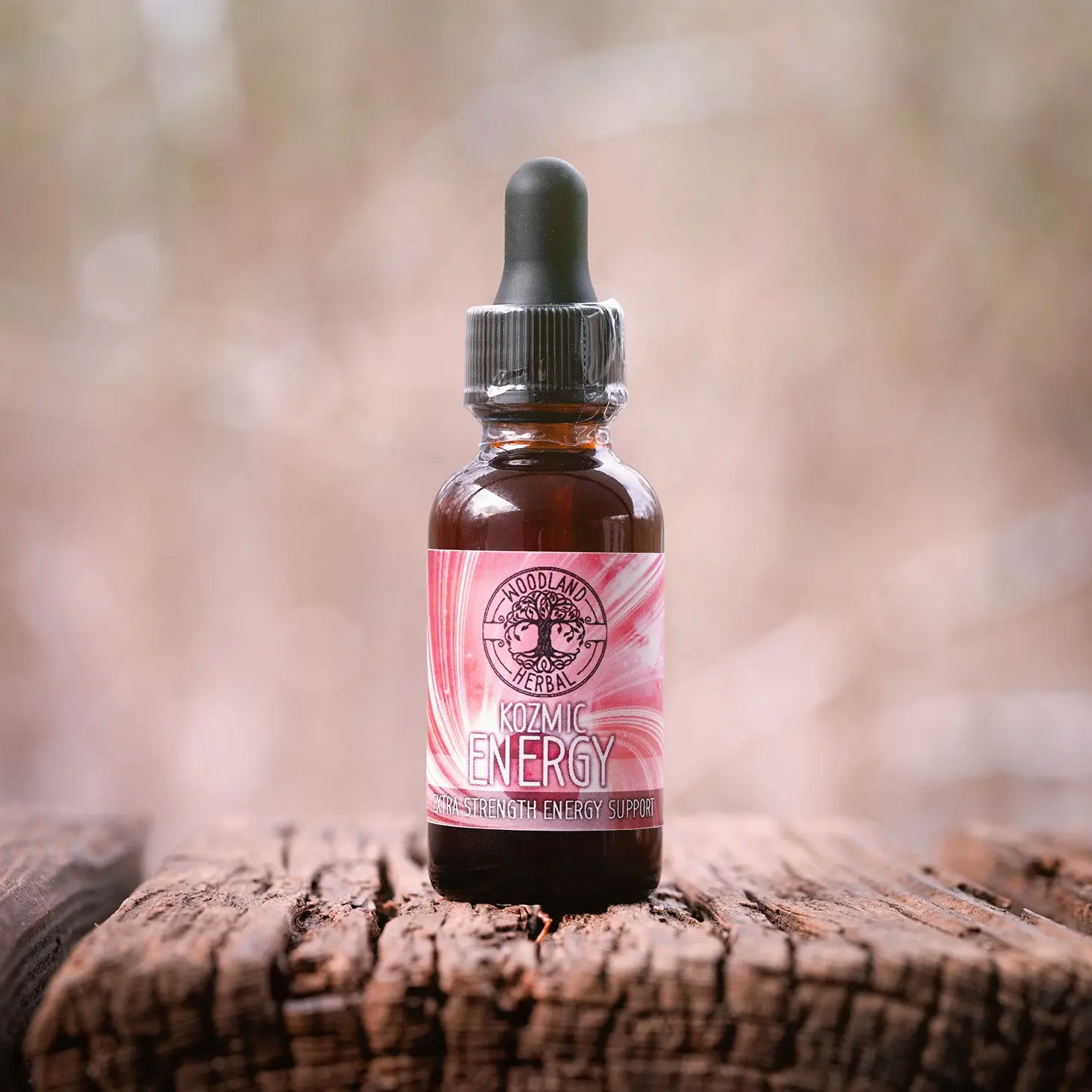 Kozmic Energy Tincture - Potent Extract for Energy Boost, Stamina, Adaptogen to Aid Stress Response
