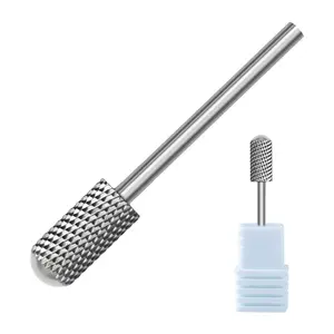 Long-Lasting Cylindrical Nail Art Drill Bit for Grinding and Smoothing Polishing
