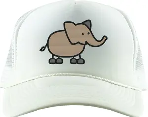 Stick Elephant Foam Trucker Hat