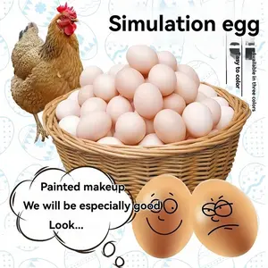 10pcs Realistic Graffiti Eggs, DIY Fake Egg Props Model, Creative Craft Art Decorations, Mother's Day Gift, Home Office Desk Ornaments, Home Decor Accessory