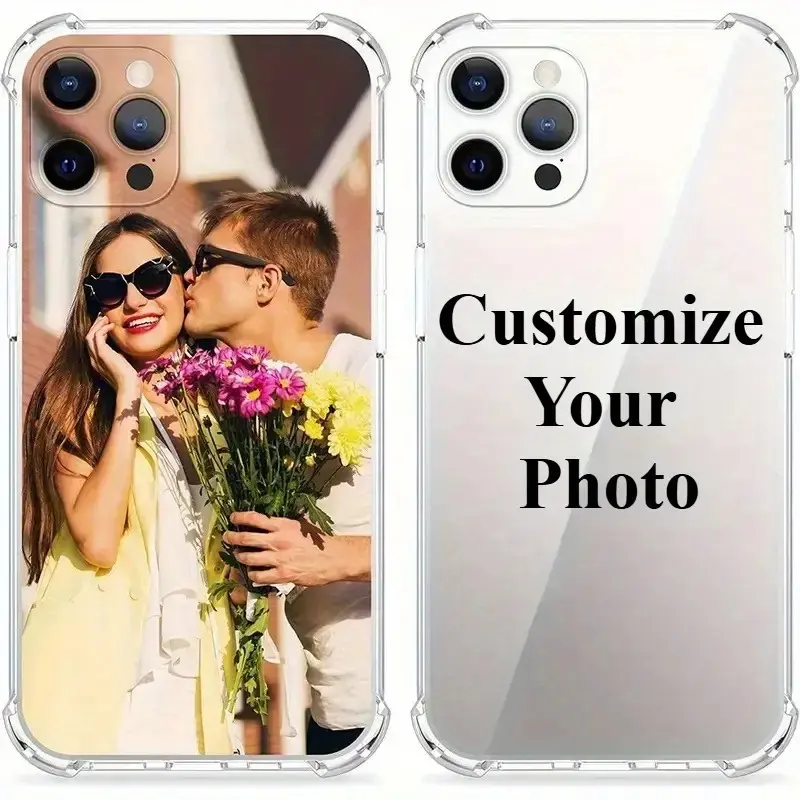 Personalized Transparent Phone Case with Shockproof Corners, Designed for Various for iphone And for samsung Models Including The for iphone 17 Pro Max.For Apple 17 phone case/17pro/17Plus/17AIR/For iPhone16 phone case/16Promax/16pro/16Plus