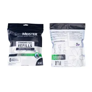 Standard Refills | Bottle Dryer | 8 Drying Heads | Reusable, Resealable Refill Bag, Includes Silicone Tip for Kitchen Use