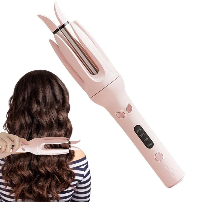 Fully automatic curling stick lazy curling tool,Negative Ion Automatic Hair Hair Curl Wand, 4 Modes Temperatures Rotating Curling Iron for Women, Hair Styling Tools for Home, Automatic Curling Stick ,Christmas, New Year, birthday gifts