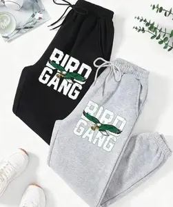 Bird Gang Sweatpant, Philadelphiaaa Sweatpants, Distressed Bird Gang #Eagle Football Sweatpants, Game Day Unisex Pants, Football Gift, Trendy Top Sweatpants, Unisex Cotton Graphic Casual Sweatpants, Gift For Fan, Men and Women, Best Gift SS
