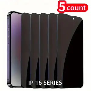 Privacy Phone Screen Protector, Anti-spy Phone Screen Protective Film, Phone Accessories Compatible with iPhone 16/16 Pro/16 Plus/16 Pro Max