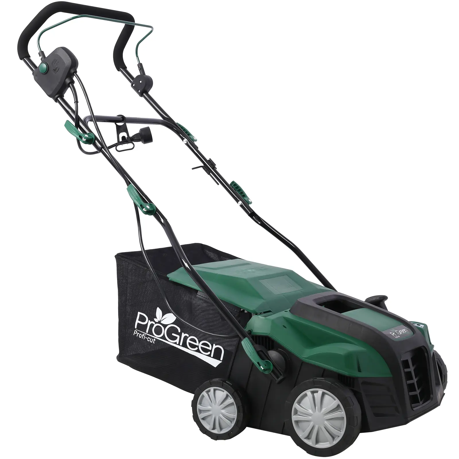 Hardware Garden Scarifier, 2-in-1 16INCH Dethatcher Scarifier,15 Amp Electric Lawn Dethatcher,Removable Collection Bag extra large 58QT