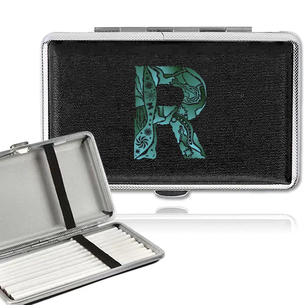 PU Portable Cigarette Storage Box, Durable Storage Organizer, Large Capacity, Scratch Resistant, Wear Resistant, Durable, Dustproof, Suitable for Carrying on the Go