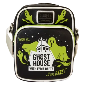 Beetlejuice Beetlejuice Ghost House Glow Crossbody Bag