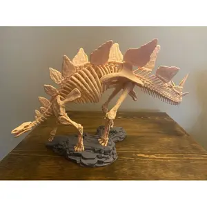 Decorative Stegosaurus Skeleton Model for Display