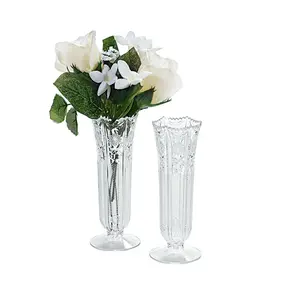 Plastic Bud Vases - 12 Pc.
