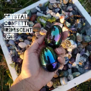 Crystal Confetti Filled Egg for an Easter Egg Surprise