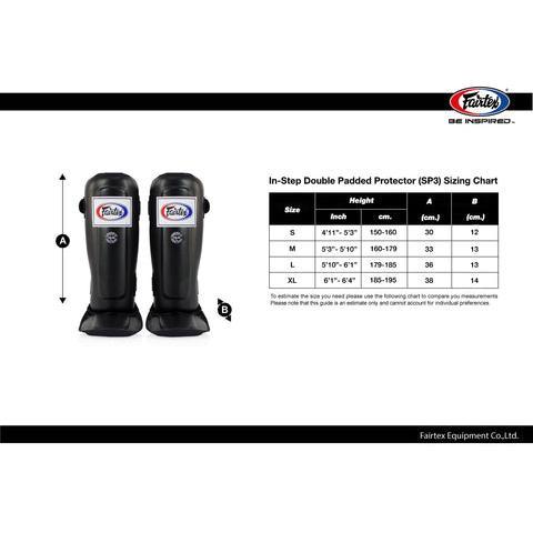Fairtex SP3 Pro Style Muay Thai Shin Guard
