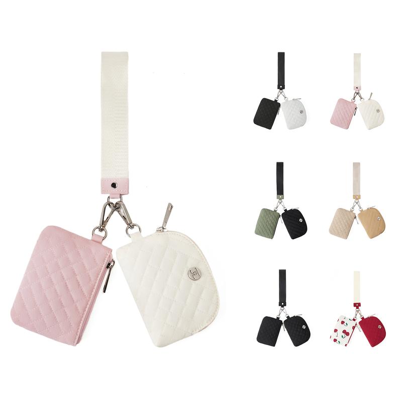 Telena Mini Zip Around Wristlet Wallets for Women Coin Purse Wristlet Keychain Dual Pouch Wallet Wristlet Gift Women's small wallet New Year's gift Telena Mini Zip Around Wristlet Wallets for Women Coin Purse Wristlet Keychain Dual Pouch Wallet Wristlet Gift Women's small wallet New Year's gift