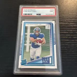 Donruss 2025 Cam Skattebo Rated Rookie Card #302 Mint Condition 142330803