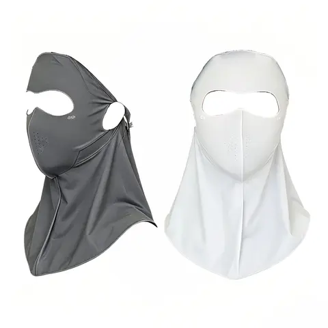 UV Face Cover Mask UPF 50+ Women Summer Face Covering Outdoor Cycling Hiking