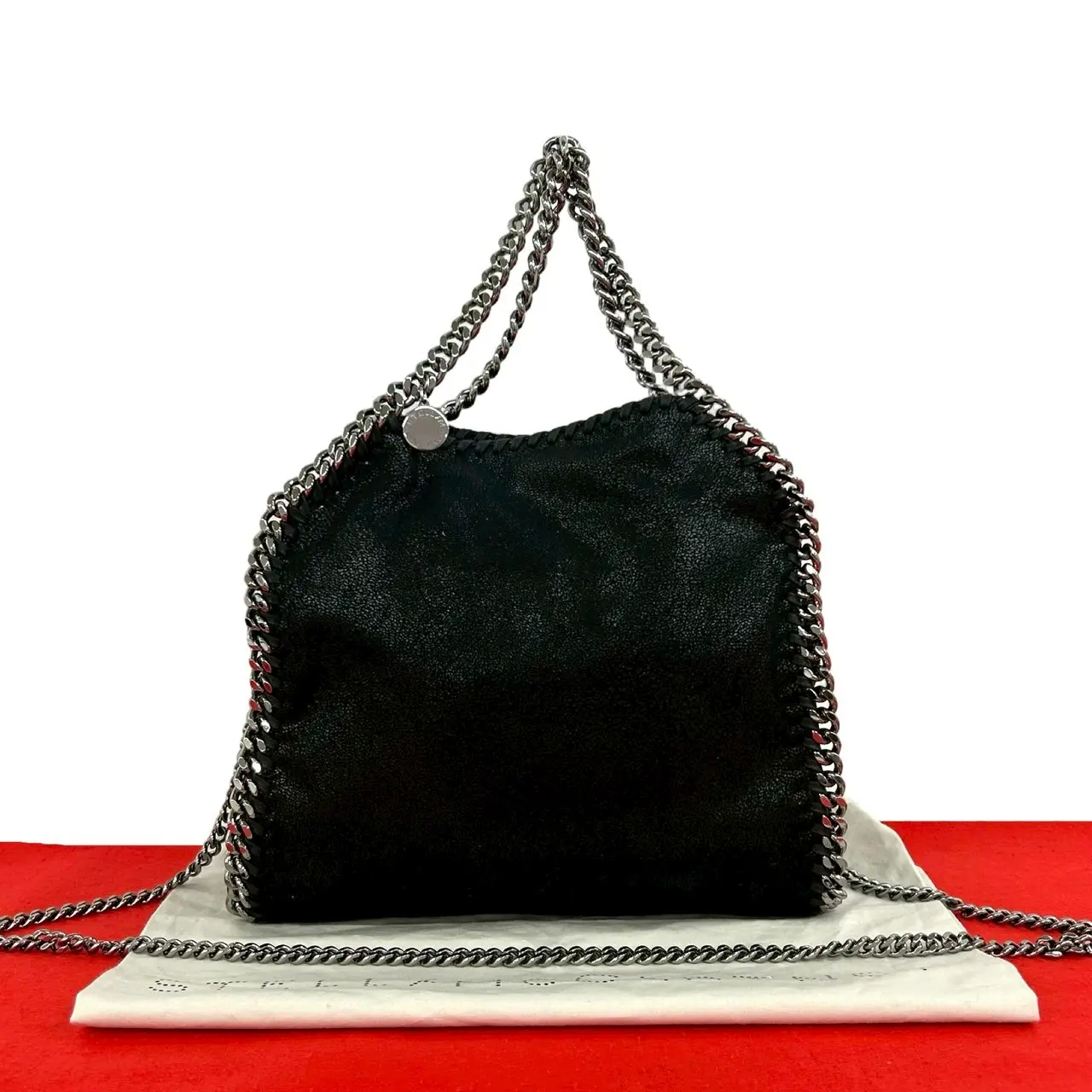 Pre-owned Stella McCartney Vegan Leather Shoulder Bags Falabella Eco Leather 2way Bag