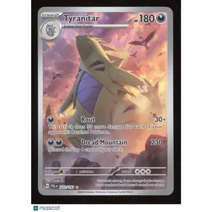 2023 Pokemon S&V Paldea Evolved Tyranitar Secret Rare #222/193