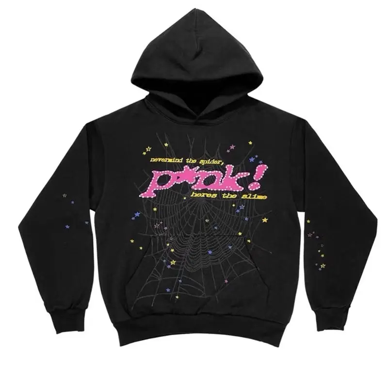 Nevermind the Spider, Here's the Slime - Unisex Hoodie Print Short Fashion Menswear Sweaters Tops Nevermind the Spider, Here's the Slime - Unisex Hoodie Print Short Fashion Menswear Sweaters Tops