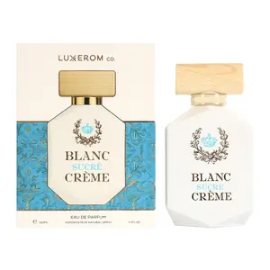 Luxerom Co. Blanc Sucre Creme Eau De Parfum 100ml Natural Spray Vaporisateur for Luxurious Fragrance Experience Luxerom Co. Blanc Sucre Creme Eau De Parfum 100ml Natural Spray Vaporisateur for Luxurious Fragrance Experience