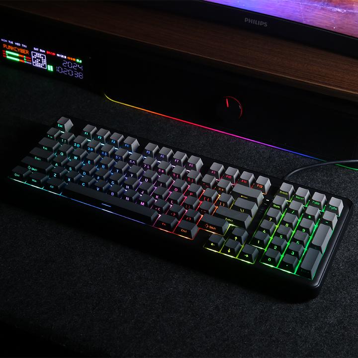 DAREU A98  | Wireless Gaming Keyboard with Side Printed Keycaps