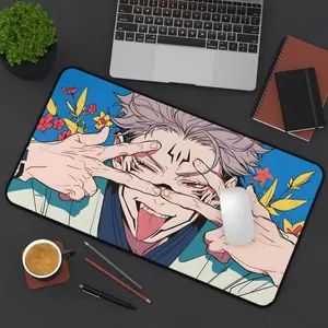 [SALE UP TO 50% + FREE SHIP]   Anime Desk Mat, Large Desk Mat, Perfect Gift Idea, Long Desk Mat, Gaming Desk Mat, Gaming Mouse Pad