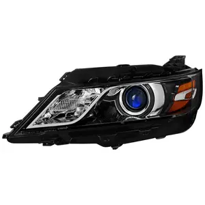 2014-2020 Impala Factory Style Projector Headlights - Driver Side (Jet Black Housing / Clear Lens)