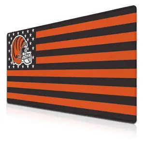 Large Mouse Pad, Cincinnati-Bengals Office Mousepad,XXL Mouse Pads,Laptop Computer Mousepad, 35.4 x 15.7 inch for Office & Home & Game