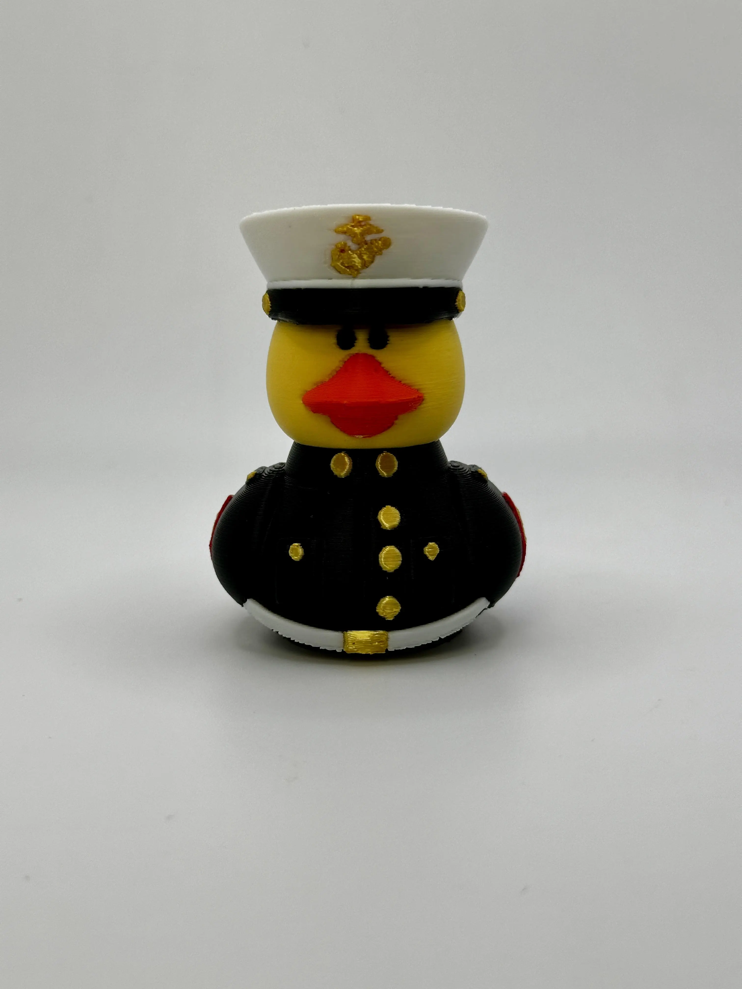 Collectible Military Themed Ducks - USMC, Army, Navy, Air Force Uniforms