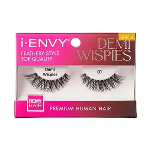 I-ENVY Demi Wispies Premium Human Hair Strip Lashes