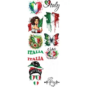 Premade Italia DTF transfers | Ready to press | Direct to film Transfer | Quick shipping| Premade gang sheet Crafts