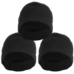 Fleece Watch Cap Warm Soft Beanie Hat Cold Weather Windproof Winter Skull Cap for Men Women