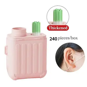 Ear Piercing Care Set, Odor Eliminating Ear Line Cleaner, Anti-Clogging Hole Maintenance Kit, Ear Cleaning Tool