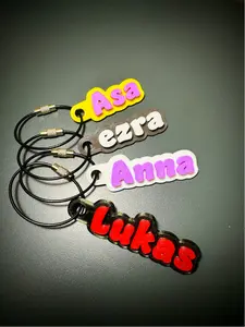Custom Name Personalized 3D Name Tags For Bags, Backpacks, Sports Teams, Gifts, Water Bottles, Luggage Label, Customizable Nametag