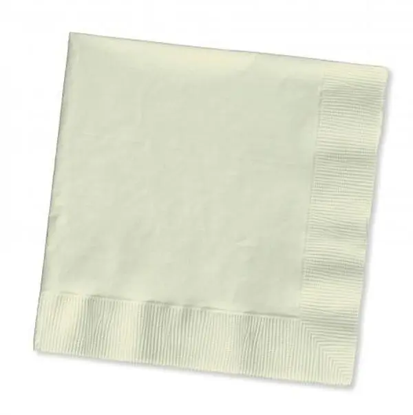 Creative Converting 259161 Disposable Tableware 2-Ply Thick Paper Beverage Napkins, Case of 6 for Party Events
