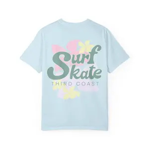 Surf Skate Third Coast T-shirt 100% Cotton