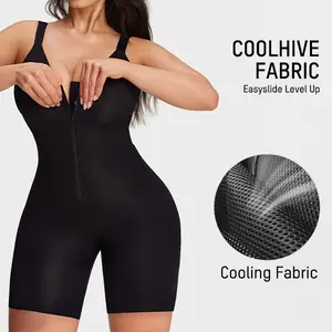 SHECURVE CoolHive Easyslide Shapewear Cooling Breathable Fabric Tummy Control Butt Lifter Faja Back Pull Down Breathable Body Shaper for Women Summer Outfits Postpartum Minimalist Womenswear #SummerVibes
